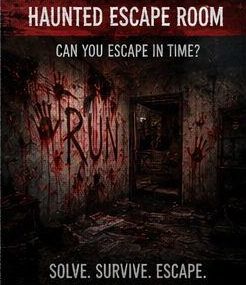 The Haunted Escape Room on the Krampus Haunted Trail: solve, survive, escape